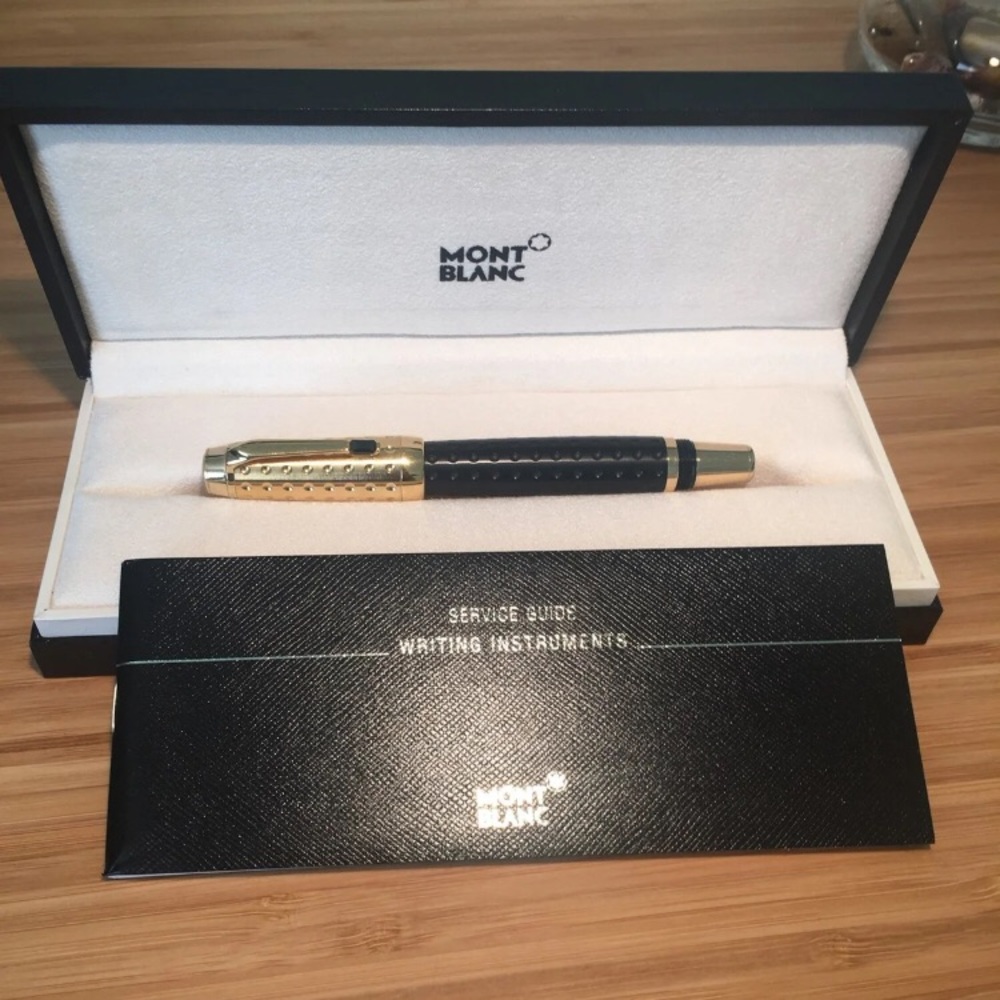 Mont Blanc Boheme Guilloche Noir